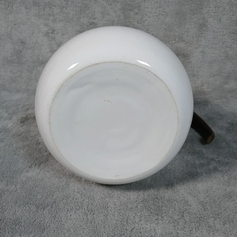 Corning Ware P-166 Spice O Life Coffee Teapot 6 Cup White Vintage Kitchen 1970s